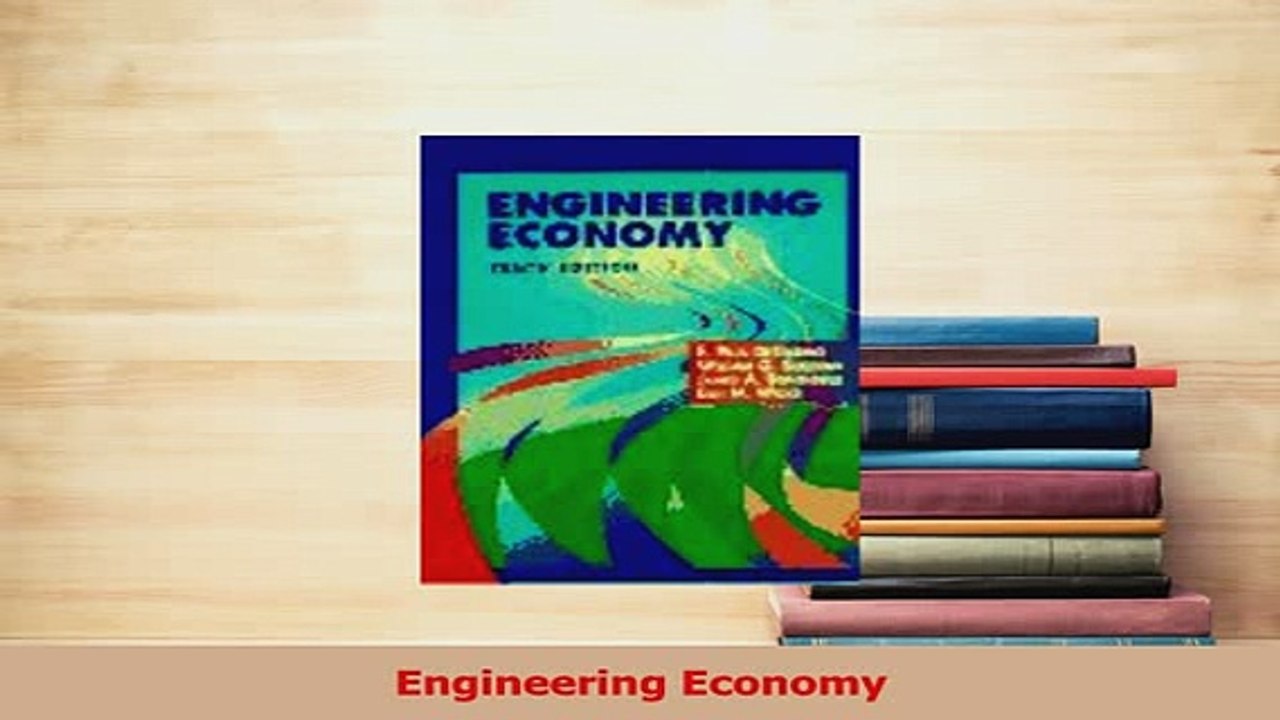Read  Engineering Economy Ebook Free