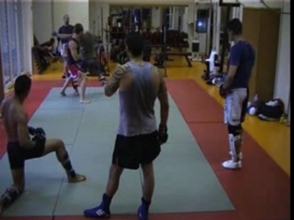 Entraînement mma de base 1