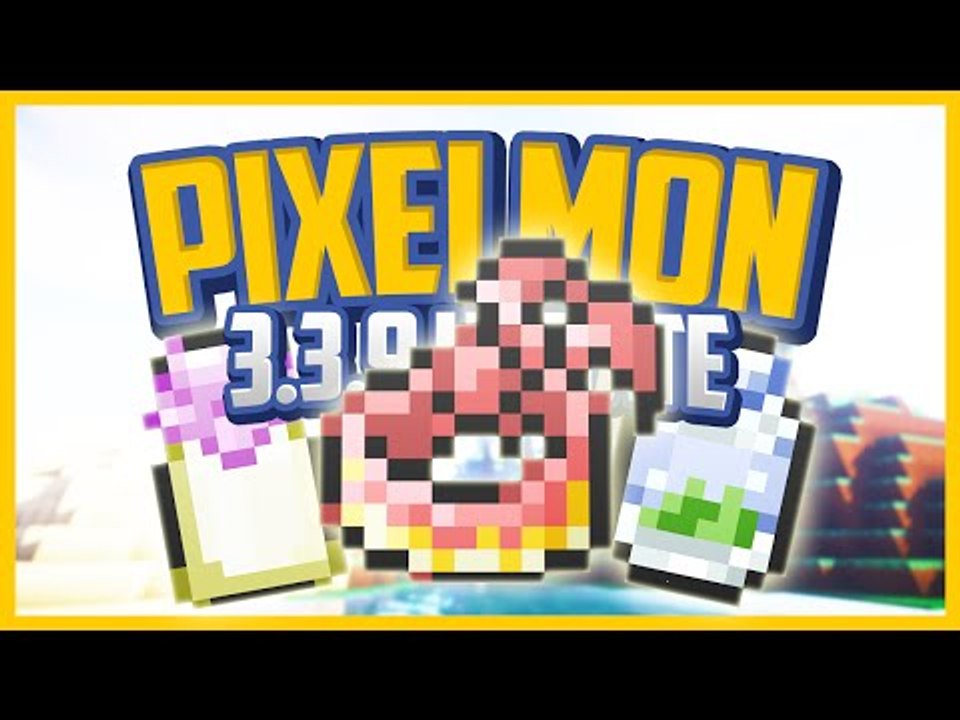 Minecraft Pixelmon 3.3.9 Update Showcase! NEW ITEMS & ABILITIES - video ...