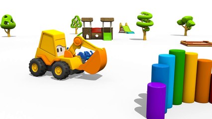 Экскаватор Мася и яйцо с сюрпризом. Мультик конструктор: Скорая Помощь