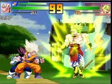 Intense Mugen Battle- SSJ Goku Z2 (Me) & Vegeta Z2 vs. Broly