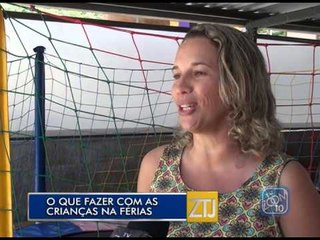 12-01-2015 - CRIANÇAS NAS FÉRIAS - ZOOM TV JORNAL