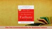 Read  The Ten Commandments for Business Failure Ebook Free