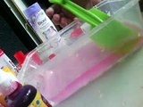 cara membuat barrel o'slime (Without guar gum and baking powder)