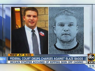 Federal court drops charges against Blaze Baggs