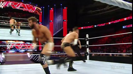 Zack Ryder vs. The Miz - Intercontinental Championship Match  Raw, April 4, 2016