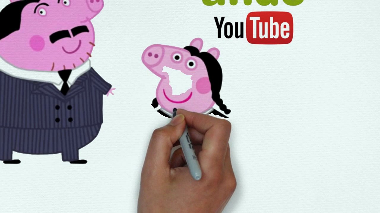 Video de Peppa Pig: La Fiesta de Halloween / Los Addams Pig HD