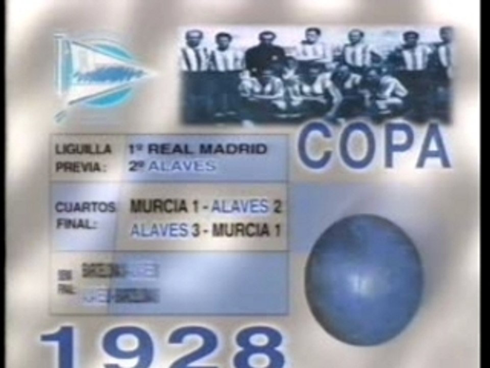 Alavés  Copa del Rey 97-98 , 3ª Parte Cuartos Dep.Coruña