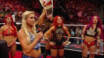 Charlotte honored in the official WWE Women s Championship presentation  Raw, April 4, 2016