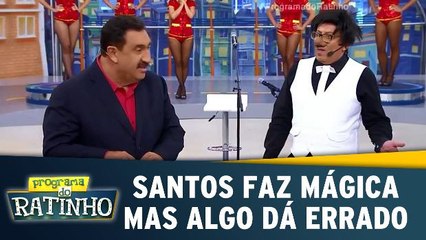 Santos faz mágica, mas algo dá errado