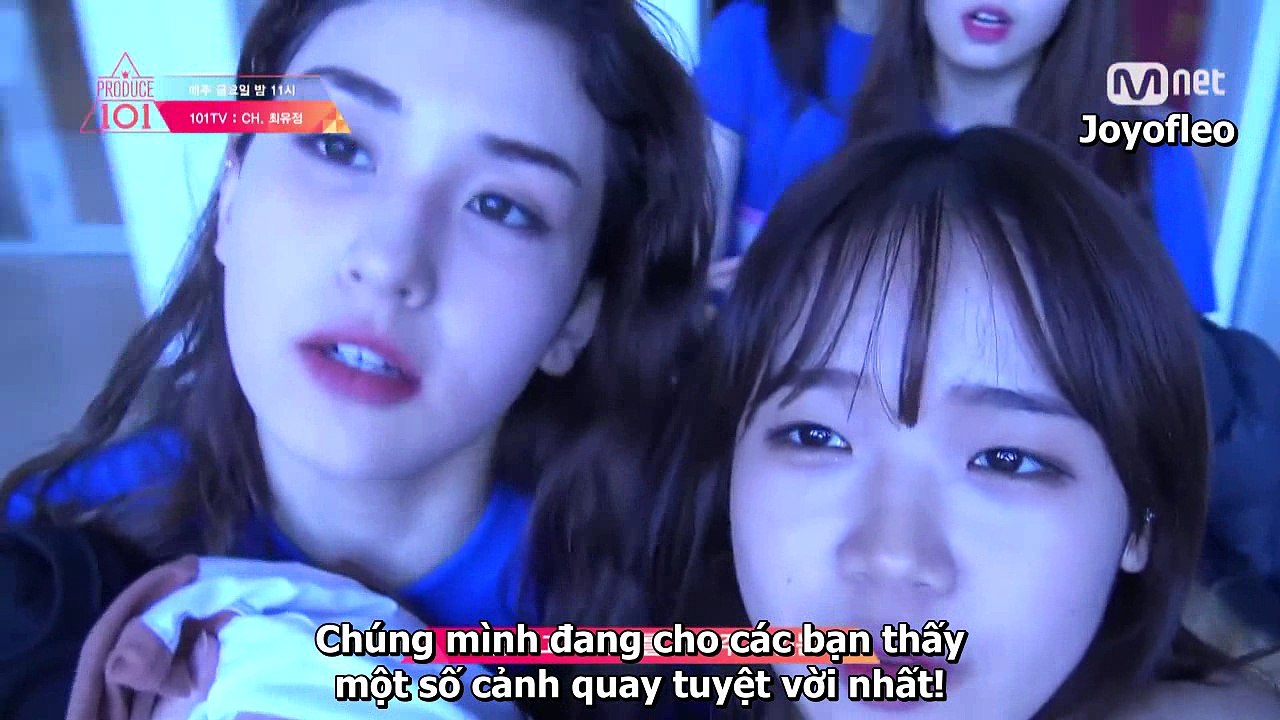 [Vietsub][Produce 101] 최유정 Choi Yoo Jung TV Luyện tập và ăn uống Yoo Jung, Jeon Somi, Dani, Doyeon, Soyeon