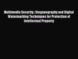 Read Multimedia Security:: Steganography and Digital Watermarking Techniques for Protection