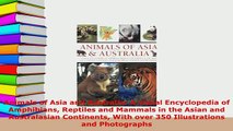 Read  Animals of Asia and Australia A visual Encyclopedia of Amphibians Reptiles and Mammals in Ebook Free