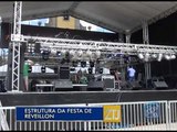 31-12-2014 - ESTRUTURA FESTA DE RÉVEILLON - ZOOM TV JORNAL