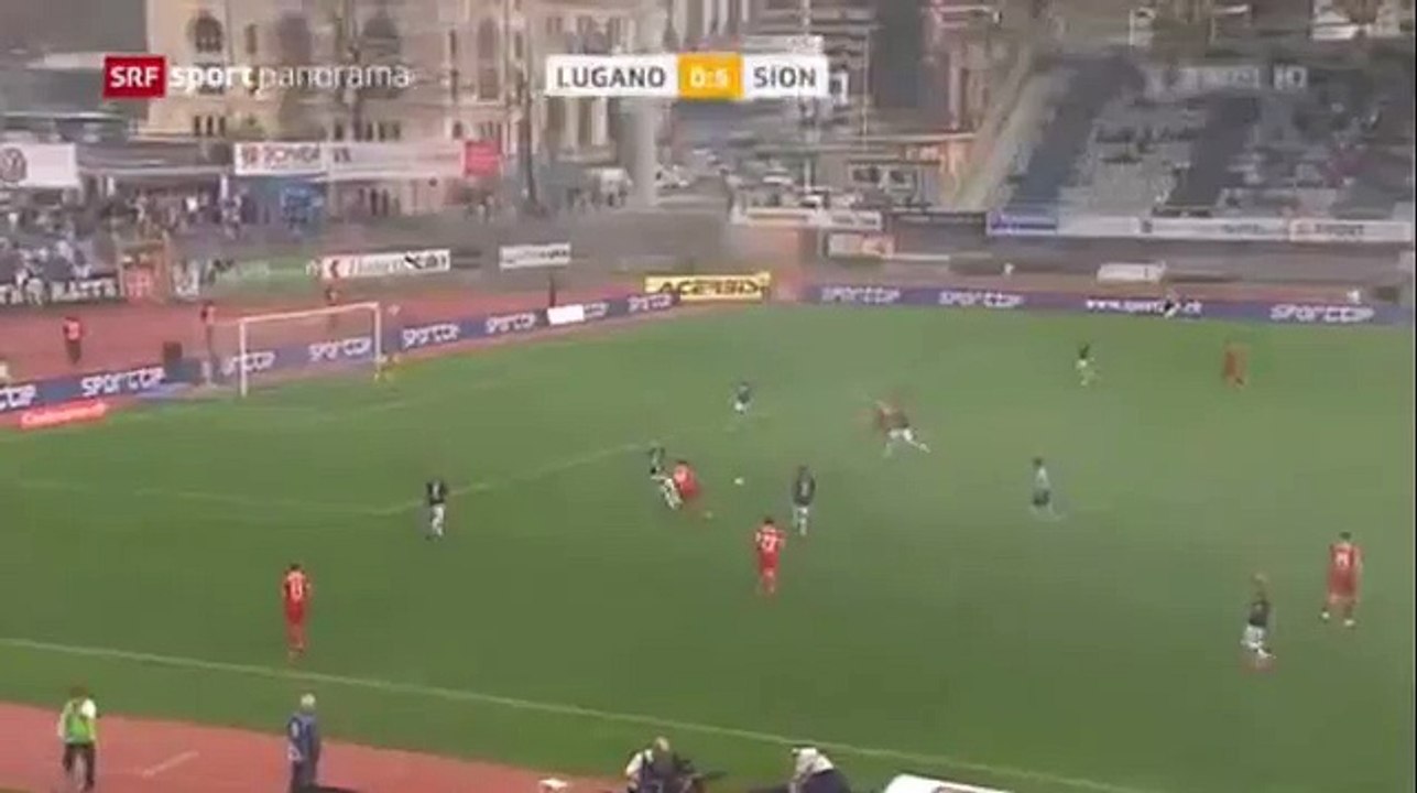 FC Lugano 0:6 FC Sion Runde 26 2015/16