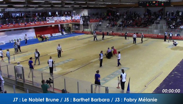 Finale tir progressif Féminin, France Tirs, Sport Boules, Dardilly 2016