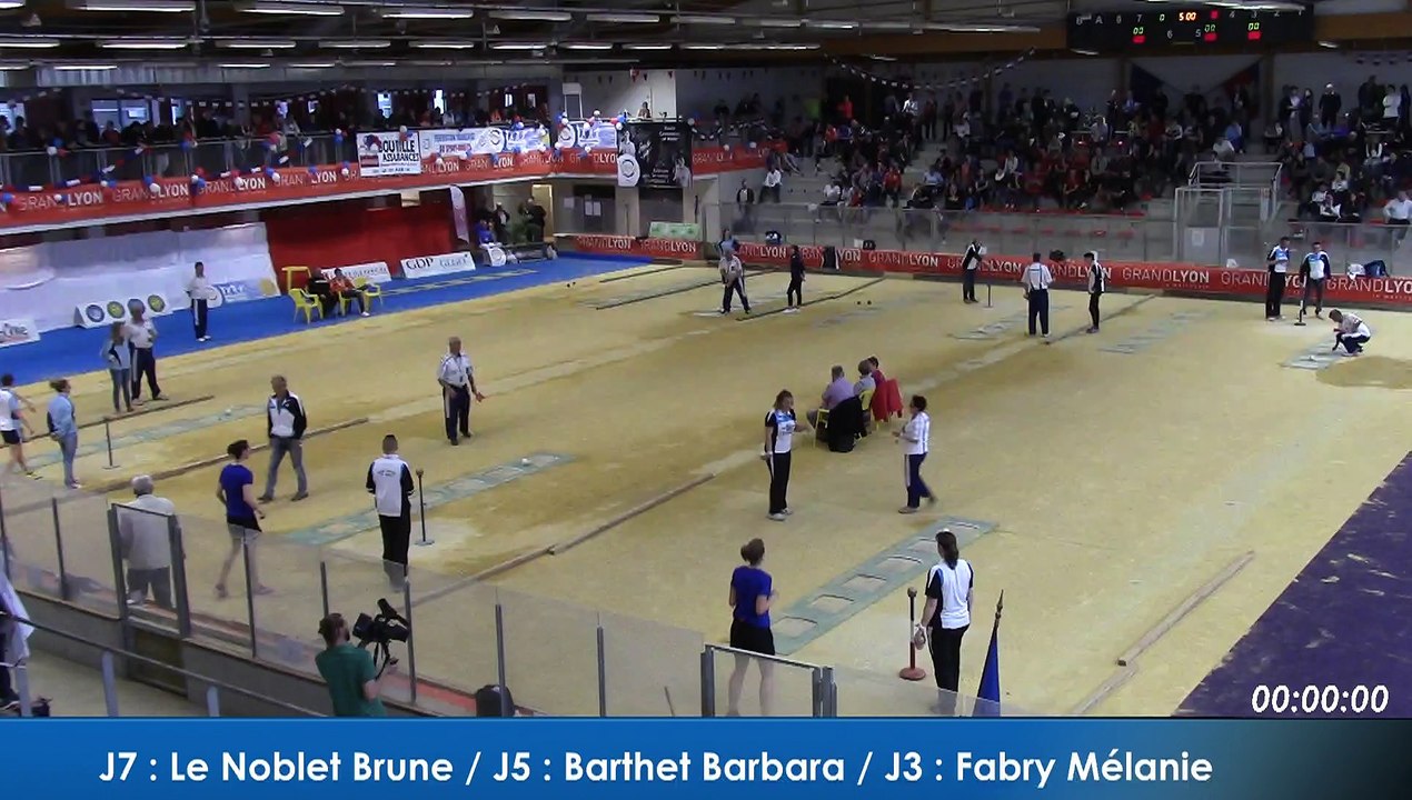 Finale tir progressif Féminin, France Tirs, Sport Boules, Dardilly 2016