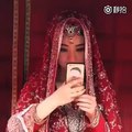 Hậu trường Thục Sơn Chiến Kỷ-Triệu Lệ Dĩnh selfie