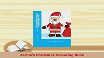 Download  Archies Christmas Colouring Book Read Online