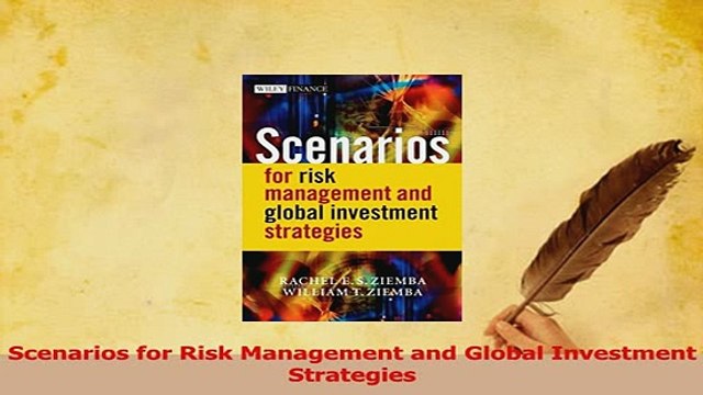 Read Scenarios for Risk Management and Global Investment Strategies Ebook Free