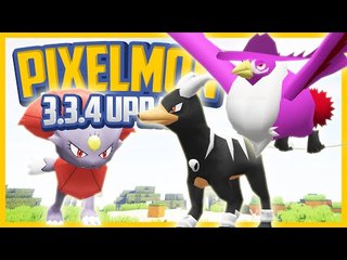 Minecraft Pixelmon 3.3.4 Update Showcase! THE INVISIBLE UPDATE!