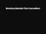 Read Marketing (Available Titles CourseMate) Ebook Free