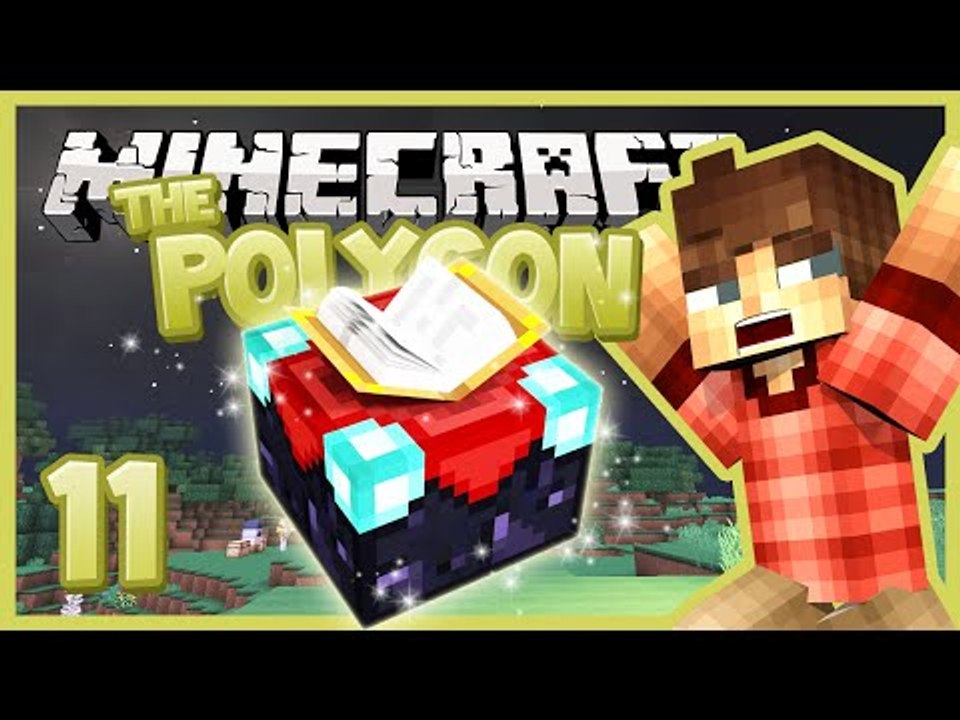 Minecraft 1.8 The Polygon SMP "ENCHANTING SETUP!" Ep.11 w/LOGinHDi