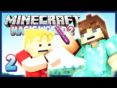 Minecraft Mods Magic World 2 MAD LOOTS! Modded Survival Ep.2 w/ Burst