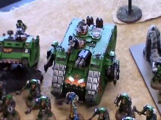 Warhammer 40k Grey Knights v. Salamanders Battle Report