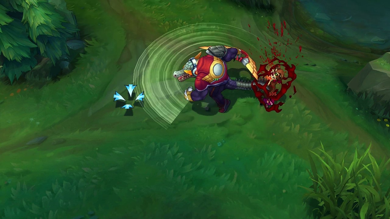 SKT T1 Renekton Aperçu Skin League of Legends