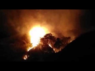 #SucesosCri Incendio vegetal en Los Andes #2