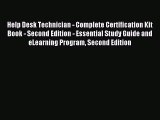 Download Help Desk Technician - Complete Certification Kit Book - Second Edition - Essential