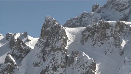 Une descente spectaculaire aux "Open Faces Freeride Series"