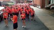 UVa Marching Band 2013 Practice Before Downtown Charlottesville Pep Rally - 4
