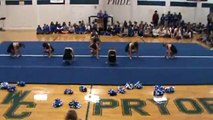Pryor Middle School Winter Pep Rally - Cheerleaders