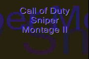 Call of Duty World at War Sniper Montage II