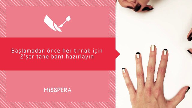 Güzellik Sırları: Kolay Zikzak French Manikür Yapımı