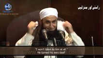 Maulana Tariq Jameel bayan (Sahabi turning his ears deaf before Islam)