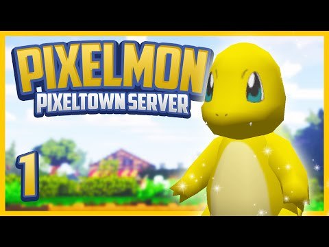 Pixelmon Server! PixelTown SHINY! Ep.1 w/ TheIronMango Pixelmon Server Ep 1