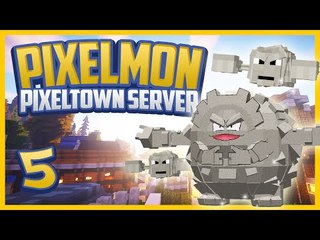 Minecraft Pixelmon 3.3.0 Server! PixelTown "PEWTER CITY!" Ep.5 w/ TheIronMango