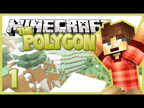 Minecraft 1.8 The Polygon SMP THE REAL START! Ep.1 w/LOGinHDi