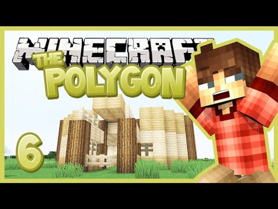 Minecraft 1.8 The Polygon SMP "THE BARN!" Ep.6 w/LOGinHDi