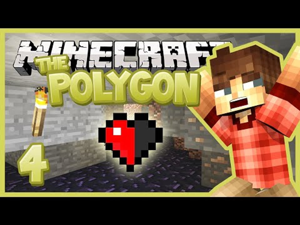 Minecraft 1.8 The Polygon SMP "HALF A HEART!" Ep.4 w/LOGinHDi