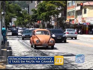 17-12-2014 - ESTACIONAMENTO ROTATIVO E TÁXIS - ZOOM TV JORNAL