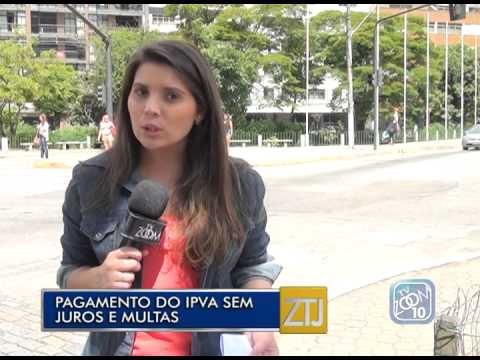09-12-2014 - PAGAMENTO DO IPVA EM ATRASO - ZOOM TV JORNAL