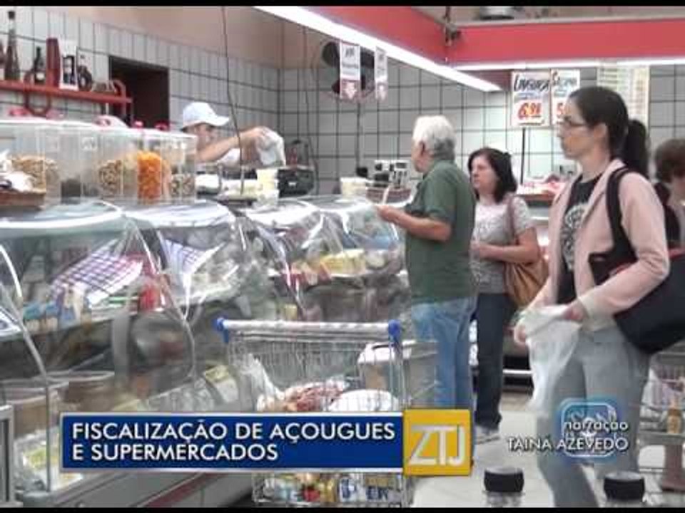 09-12-2014 - FISCALIZAÇÃO AÇOUGUES E SUPERMERCADOS - ZOOM TV JORNAL