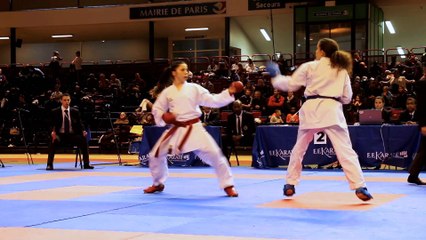 CFKarate 2016 - Finale -50kg / M.L Picard vs. S. Bouderbane