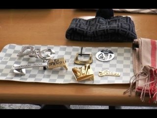 Napoli - False griffe in negozi italiani e cinesi: presa la gang di "Gennaro 'O Cinese" (04.04.16)