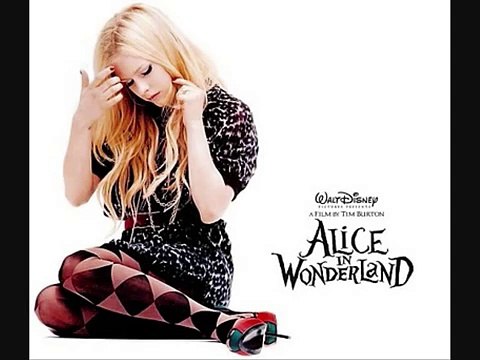 Avril Lavigne, Underground (ALICE IN WONDERLAND) instrumental with lyrics.