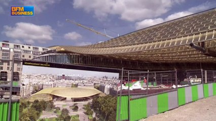 Les Halles inaugurent leur canopée